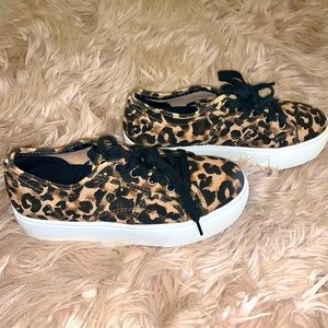 Steve Madden cheetah sneakers